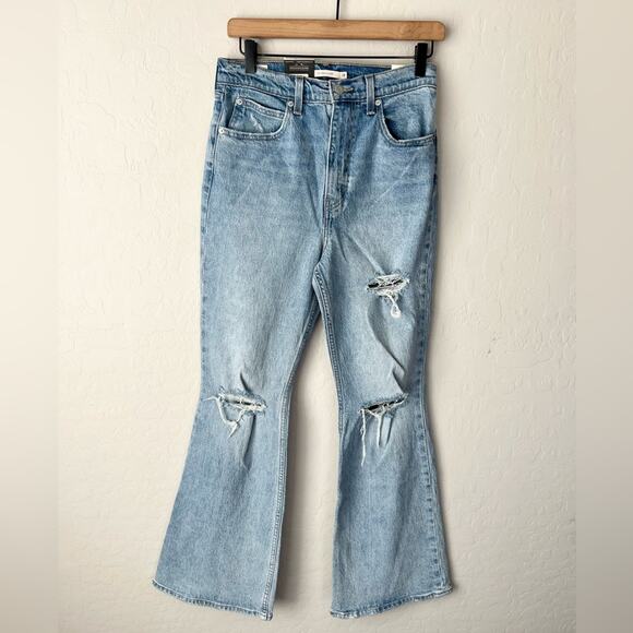 Levi’s 70’s high rise flare jeans 28 NEW - Picture 5 of 9